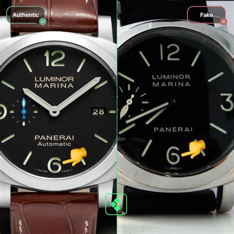 fake officine panerai|authenticity of a panerai.